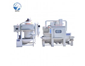 提升輸送式自動(dòng)噴砂機(jī)（帶濕式集塵機(jī)） 